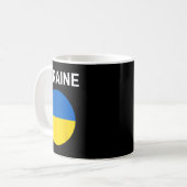Mug Drapeau Ukraine Moderne 1 (Devant gauche)