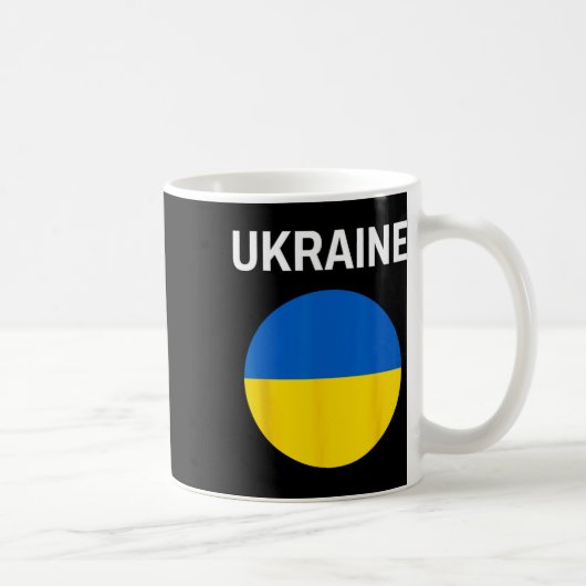 Mug Drapeau Ukraine Moderne 1 (Droite)
