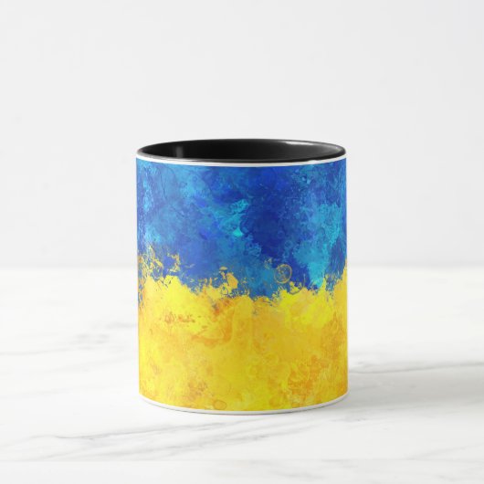 Mug drapeau ukrainien  (Centre)
