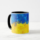 Mug drapeau ukrainien  (Devant gauche)