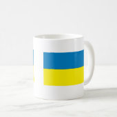 Mug Drapeau ukrainien (Devant droit)