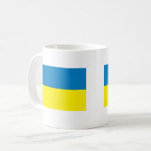 Mug Drapeau ukrainien (Devant gauche)