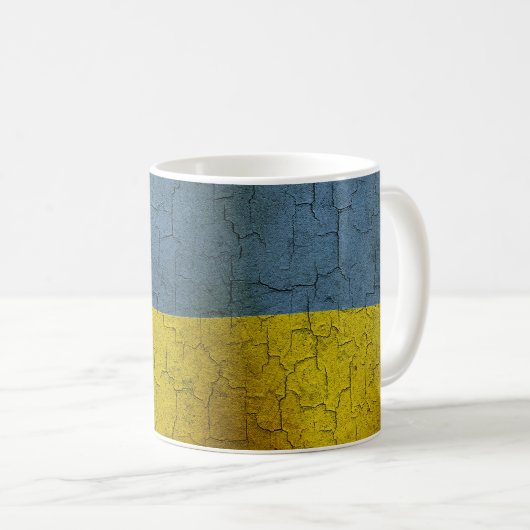 Mug Drapeau ukrainien (Devant droit)