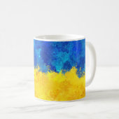 Mug drapeau ukrainien (Devant droit)