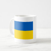 Mug Drapeau ukrainien (Devant gauche)