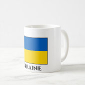 Mug Drapeau ukrainien (Devant droit)