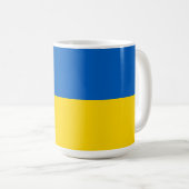 Mug Drapeau ukrainien (Devant droit)