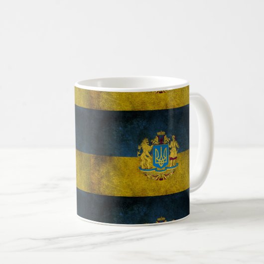 Mug Drapeau ukrainien  (Devant droit)