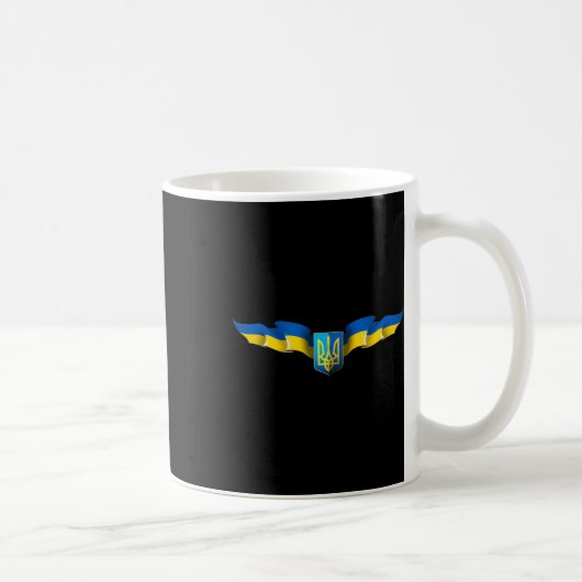 Mug Drapeau ukrainien fierté Ukraine (Droite)