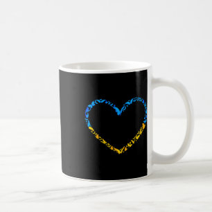 Mug Drapeau ukrainien Paix Drapeau ukrainien Papillon
