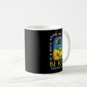 Mug Drapeau Ukrainien Tournesol Soyez Stind Avec L'Ukr (Devant droit)