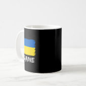 Mug Drapeau ukrainien Ukraine 3  (Devant gauche)