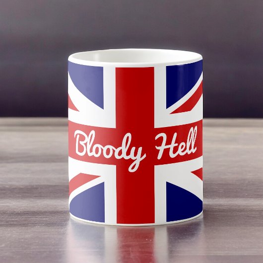 Mug Drapeau Union Jack avec citation amusante