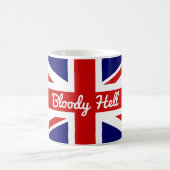 Mug Drapeau Union Jack avec citation amusante (Centre)