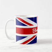 Mug Drapeau Union Jack avec citation amusante (Gauche)