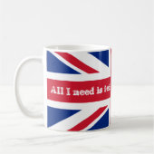 Mug Drapeau Union Jack de thé du besoin de (Gauche)