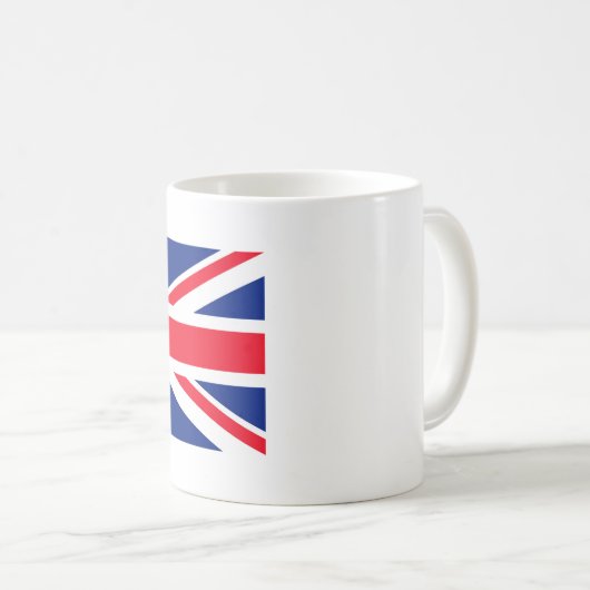 Mug Drapeau Union Jack du Royaume-Uni (Devant droit)