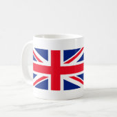 Mug Drapeau Union Jack du Royaume-Uni (Devant gauche)