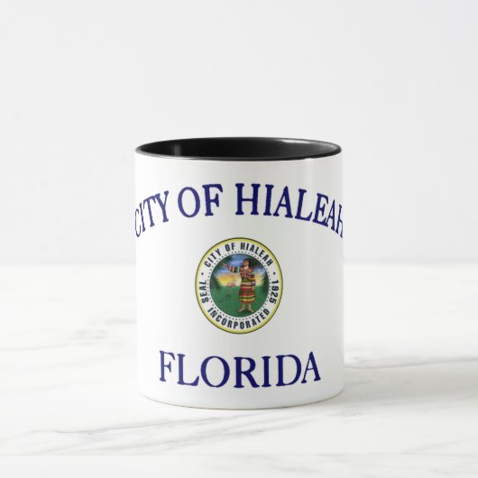 Mug Drapeau urbain de Hialeah (Centre)