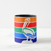 Mug Drapeau urbain de Saint-Pétersbourg (Floride) (Centre)