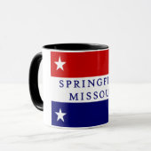 Mug Drapeau urbain de Springfield (Missouri) (Devant gauche)