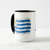 Mug Drapeau Uruguay (Devant gauche)