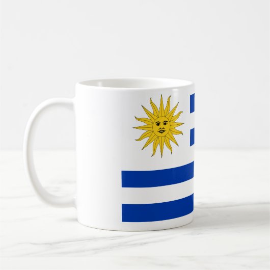 Mug Drapeau uruguayen (Gauche)