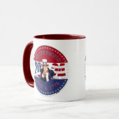 Mug Drapeau USA 2024 Nous Le Peuple Oncle Sam (Devant gauche)