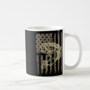 Mug Drapeau Usa Camouflage Grande Bouche B Vintage Pêc