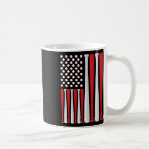 Mug Drapeau Usa - Drapeau de baseball américain - Base