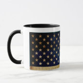 Mug Drapeau USA / Grunge (Gauche)