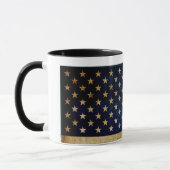 Mug Drapeau USA / Grunged (Gauche)
