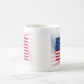 Mug Drapeau USA "Home Sweet Home" Art Imprimer (Centre)