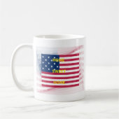Mug Drapeau USA "Home Sweet Home" Art Imprimer (Gauche)