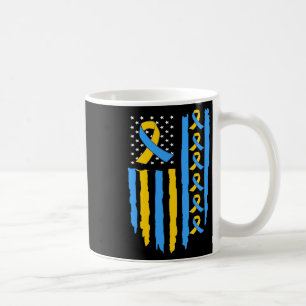 Mug Drapeau Usa Syndrome de Down Sensibilisation Papa