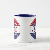 Mug Drapeau USA V O T E 2024 (Centre)