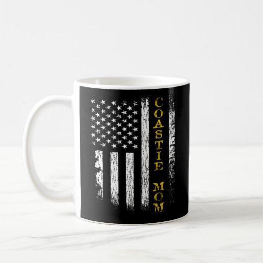 Mug Drapeau Uscg Coastie de la Garde côtière américain (Gauche)