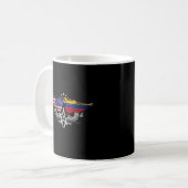 Mug Drapeau vénézuélien américain (Devant gauche)