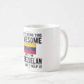 Mug Drapeau vénézuélien Venezuela Fières racines vénéz (Devant droit)