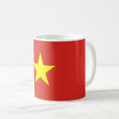 Mug Drapeau vietnamien (Vietnam) (Devant droit)