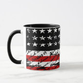 Mug Drapeau vintage (Gauche)