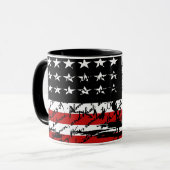 Mug Drapeau vintage (Devant gauche)