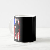 Mug Drapeau vintage (Devant gauche)