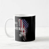 Mug Drapeau Vintage Américain 2025 Hommes Femmes (Gauche)