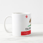 Mug Drapeau vintage de la Californie (Gauche)