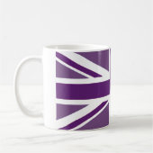 Mug Drapeau violet britannique Union Jack Souvenir (Gauche)