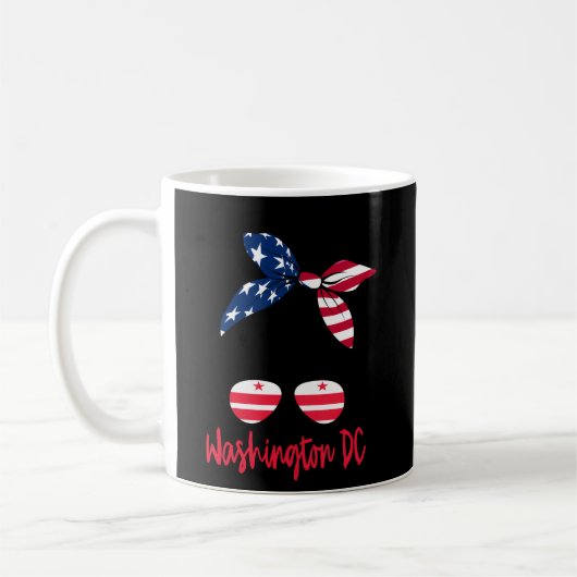 Mug Drapeau Washington Dc Washington Dc (Gauche)