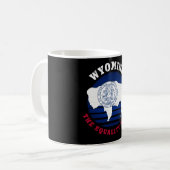 MUG DRAPEAU WYOMOMING EQUALITY STATE (Devant gauche)