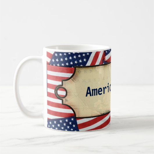 Mug Drapeaux américains (Gauche)