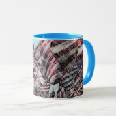 Mug Drapeaux américains artistiques (Devant droit)